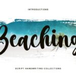 Beaching Font - Featured Image