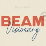 Beam Visionary Font - Featured Image