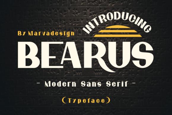 Bearus Font - Featured Image