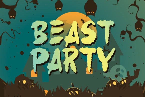 Beast Party Font - Featured Image