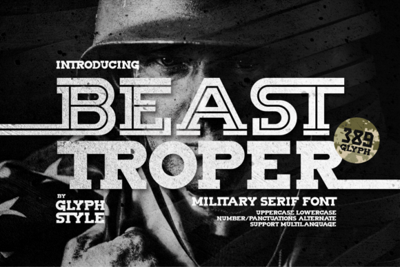 Beast Troper Font - Featured Image