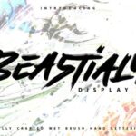 Beastialy Font - Featured Image
