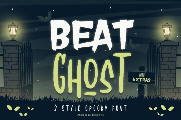 Beat Ghost Font - Featured Image