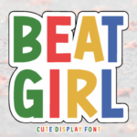 Beat Girl Font - Featured Image