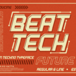 Beat Tech Font - Featured Image