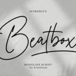 Beatbox Font - Featured Image