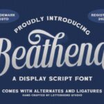Beathend Font - Featured Image