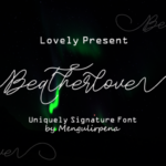Beatherlove Font - Featured Image