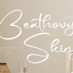 Beathovy Skiny Font - Featured Image