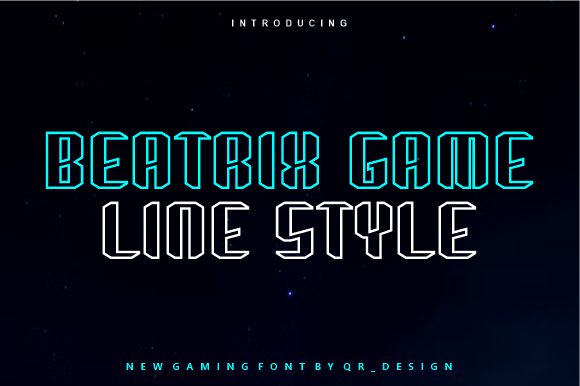 Beatrix Game Font - Featured Image