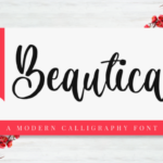 Beautica Font - Featured Image
