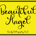 Beautiful Angel Font - Featured Image