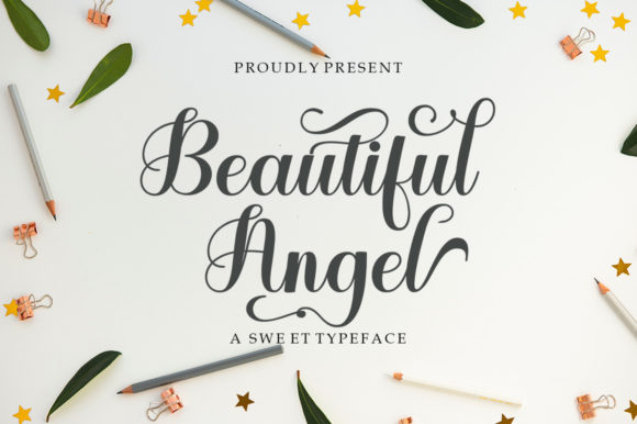 Beautiful Angel Font - Featured Image