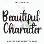 Beautiful Character Font - Featured Image
