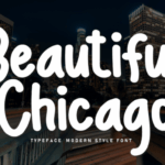 Beautiful Chicago Font - Featured Image