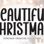 Beautiful Christmas Font - Featured Image