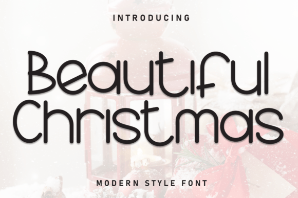 Beautiful Christmas Font - Featured Image