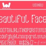 Beautiful Faces Font - Featured Image