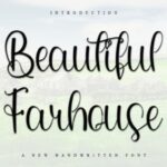 Beautiful Farmhouse Font - Featured Image