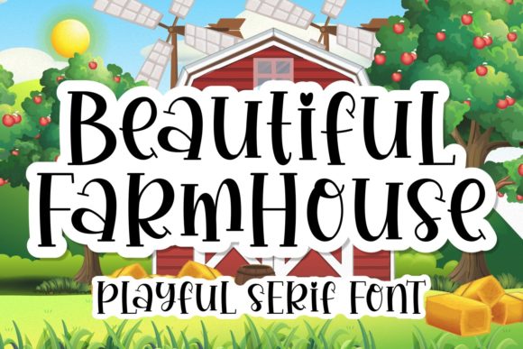 Beautiful Farmhouse Font - Featured Image
