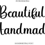 Beautiful Handmade Font - Featured Image