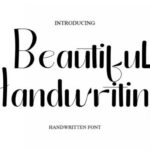 Beautiful Handwriting Font - Featured Image