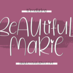 Beautiful Marie Font - Featured Image