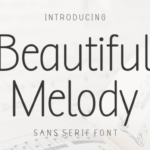 Beautiful Melody Font - Featured Image