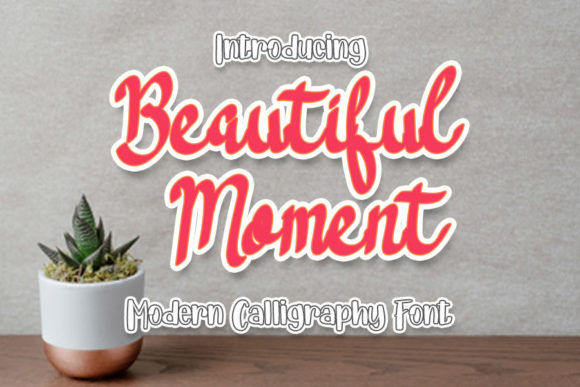 Beautiful Moment Font - Featured Image