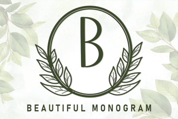 Beautiful Monogram Font - Featured Image