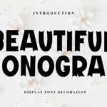 Beautiful Monogram Font - Featured Image