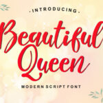 Beautiful Queen Font - Featured Image