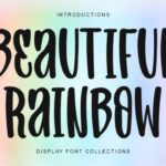 Beautiful Rainbow Font - Featured Image