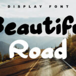 Beautiful Road Font - Featured Image