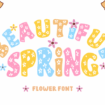 Beautiful Spring Font - Featured Image