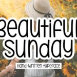 Beautiful Sunday Font - Featured Image