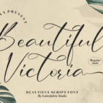 Beautiful Victoria Font - Featured Image