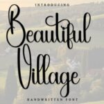 Beautiful Village Font - Featured Image
