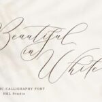 Beautiful in White Font - Featured Image