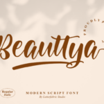Beauttya Font - Featured Image