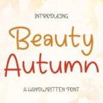 Beauty Autumn Font - Featured Image