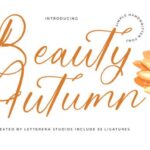 Beauty Autumn Font - Featured Image