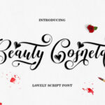 Beauty Cosneta Font - Featured Image