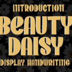 Beauty Daisy Font - Featured Image