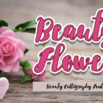 Beauty Flower Font - Featured Image