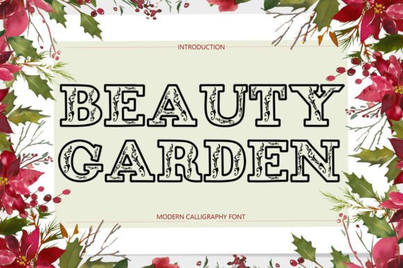 Beauty Garden Font - Featured Image