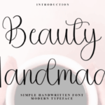 Beauty Handmade Font - Featured Image