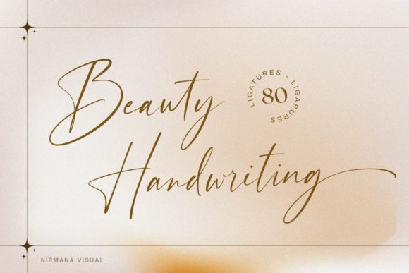 Beauty Handwriting Font - Featured Image