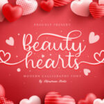 Beauty Hearts Font - Featured Image