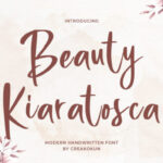 Beauty Kiaratosca Font - Featured Image